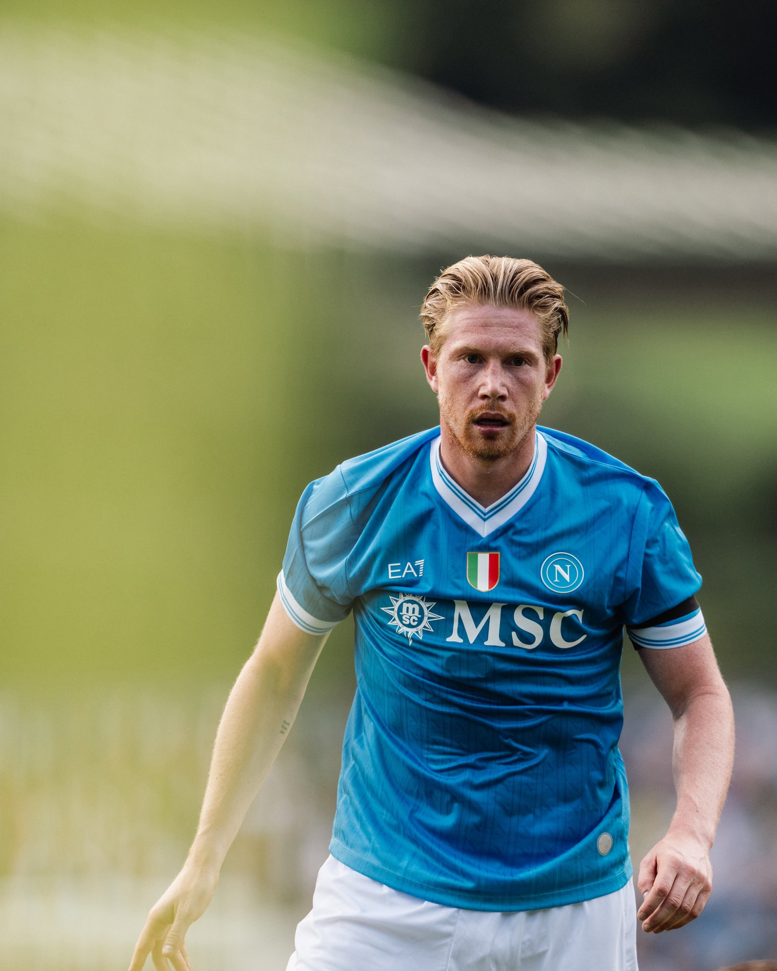 Kevin De Bruyne, con el Nápoles.