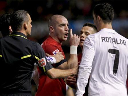 Tensión entre Pandiani y Cristiano