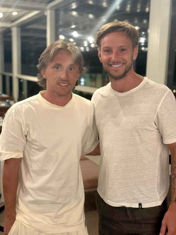 Luka Modric and Ivan Rakitic
