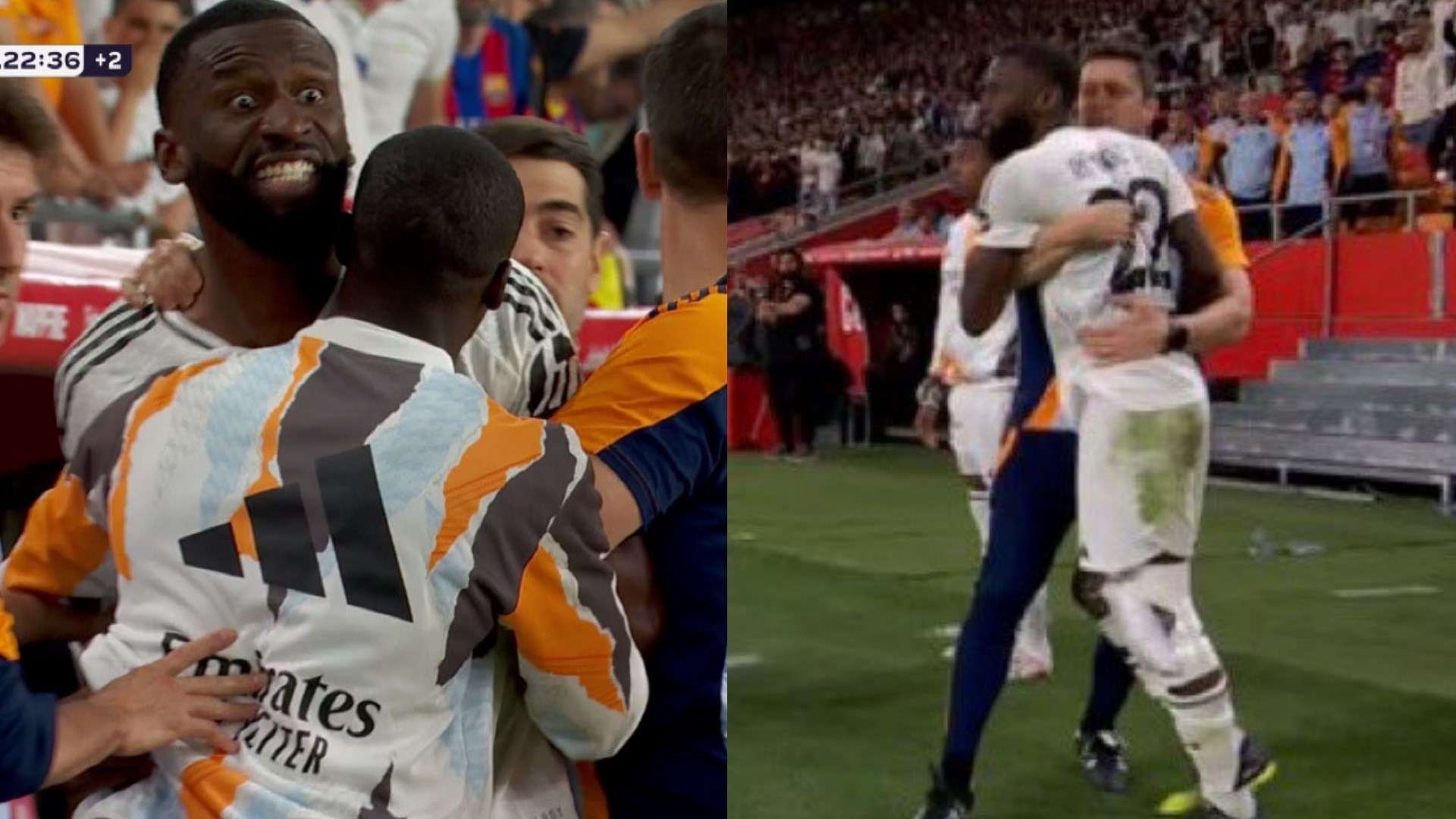 He went crazy' - Antonio Rudiger told to expect 'double-digit ban' after  furious Copa del Rey final rampage following defeat to Barcelona | Goal.com