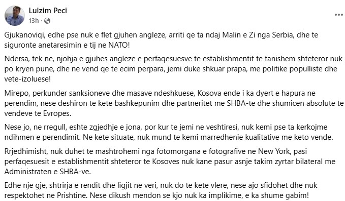 “Mos rrej”, “Si nuk të vjen turp”- Eskalon përplasja mes Lulzim Pecit e Prindon Sadriut - Insajderi - L