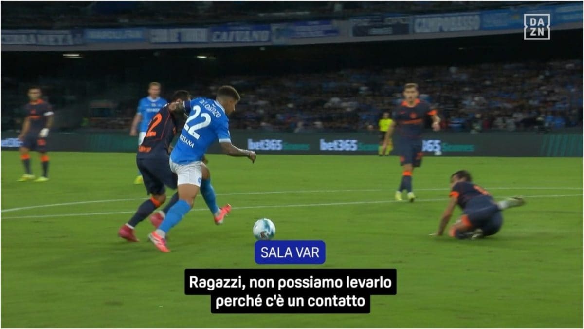 Rocchi duro a Open Var su Napoli-Inter: "Non era rigore su Di Lorenzo. Non  ci è piaciuto per niente"