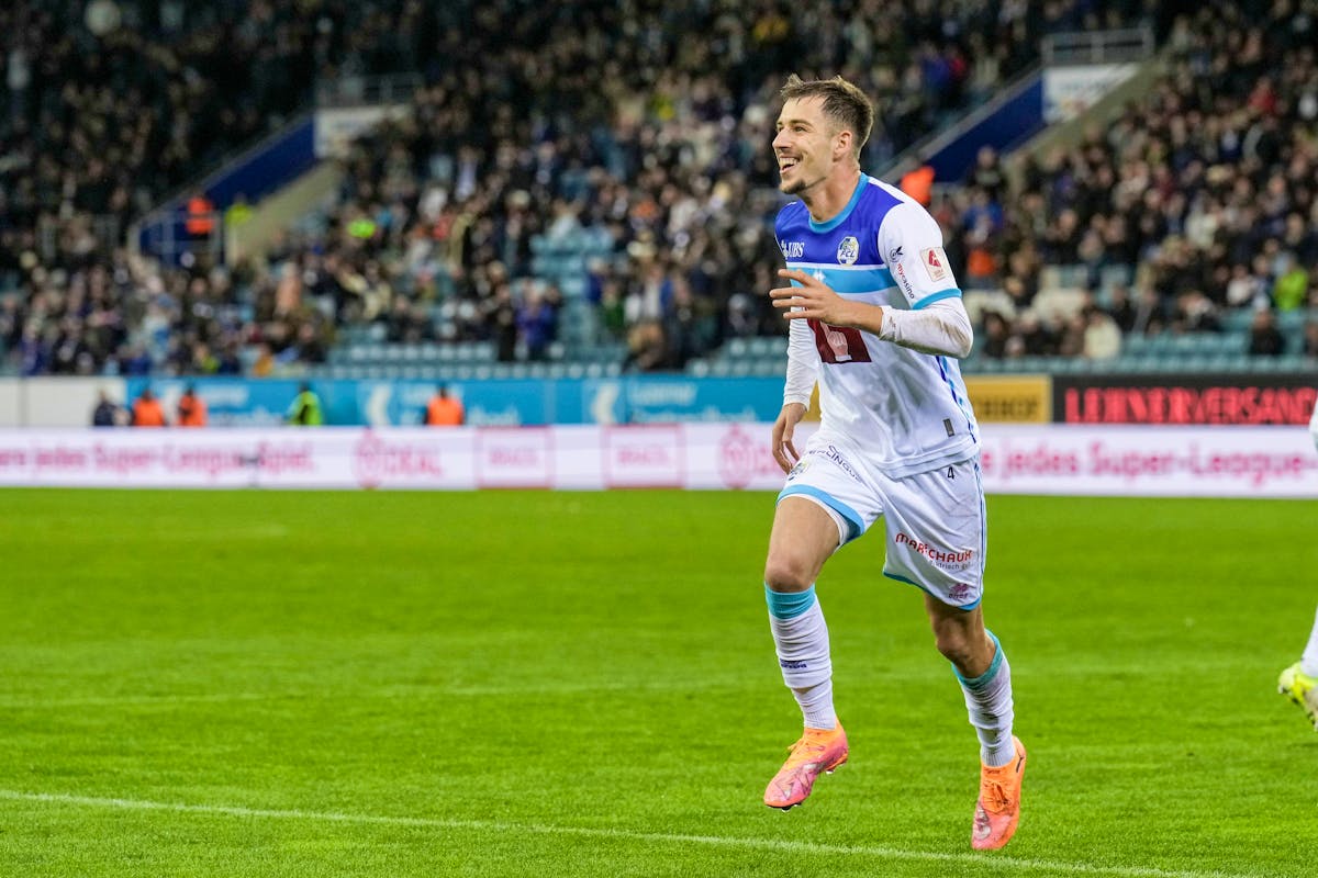 Gegen GC schoss Adrian Bajrami am Sonntag sein erstes Tor in der Super League.