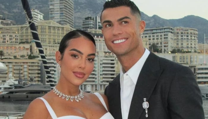 Georgina joked that such a ring was the least he could do after waiting so long to pop the question