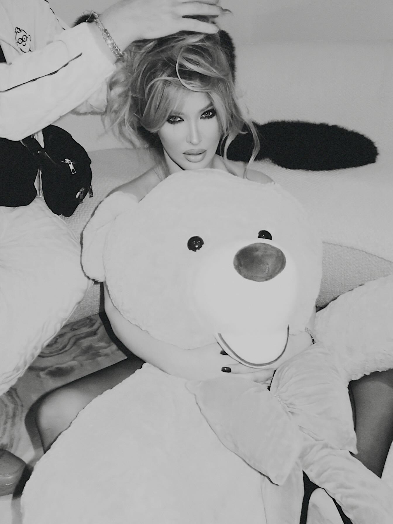 May be an image of one or more people and blonde hair