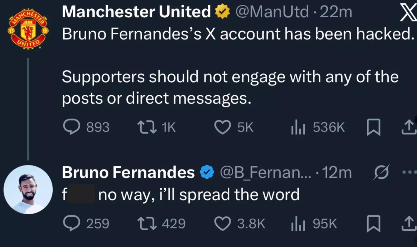 Man Utd Forced to Issue Statement Over Bruno Fernandes Social Media Activity
