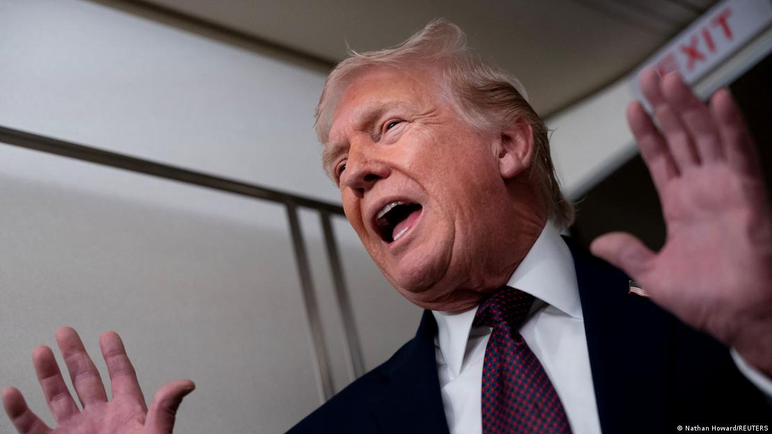 SHBA Air Force One 2026 | Presidenti amerikan Trump jep një deklaratë në avion SHBA Air Force One 2026 | Presidenti amerikan Trump jep një deklaratë në avion