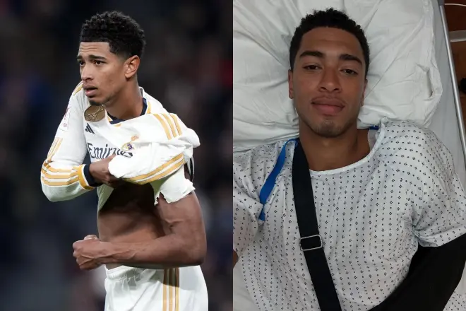 Jude Bellingham publishes unfiltered video of shoulder surgery: Confessions, nerves and "anxiety"