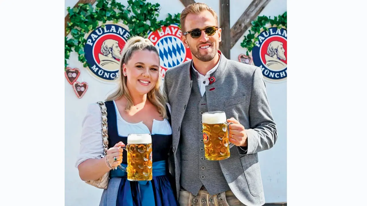 England and Bayern Munich star Harry Kane's very own Buckingham Palace