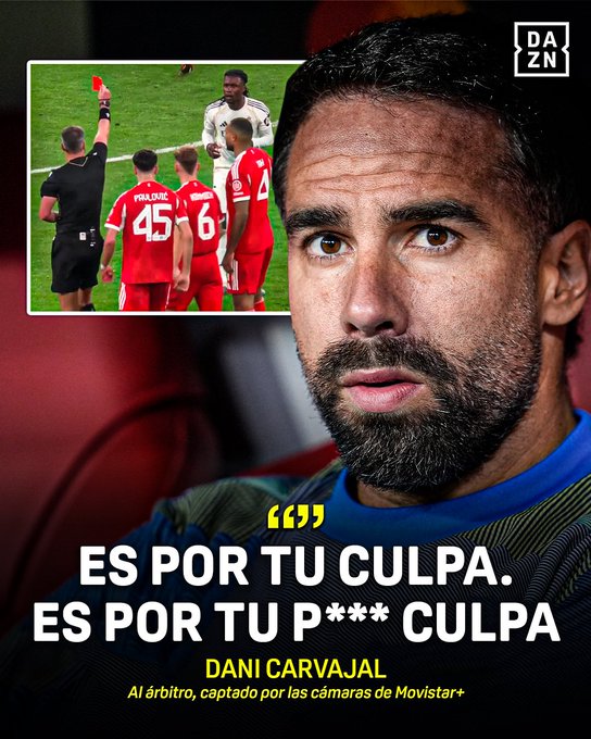 Carvajal señala: "¡Es por tu culpa! ¡Es por tu puta culpa!"