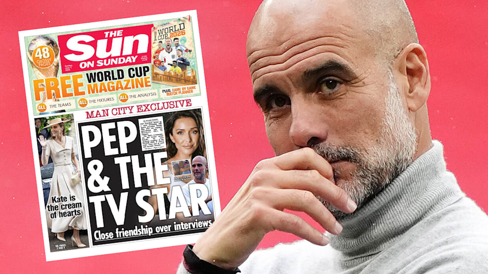 Liebe dich“: England-Bericht über Pep Guardiola & Moderatorin | Sport |  BILD.de