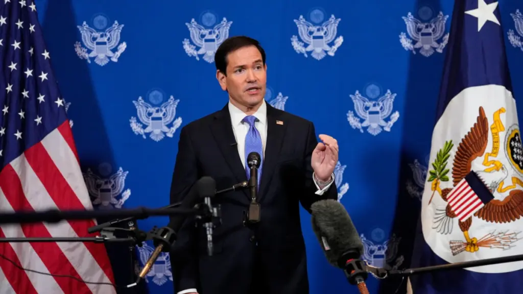 Sekretari amerikan i Shtetit, Marco Rubio, 23 shtator 2026.