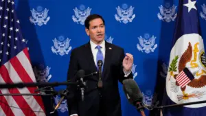 Sekretari amerikan i Shtetit, Marco Rubio, 23 shtator 2026.