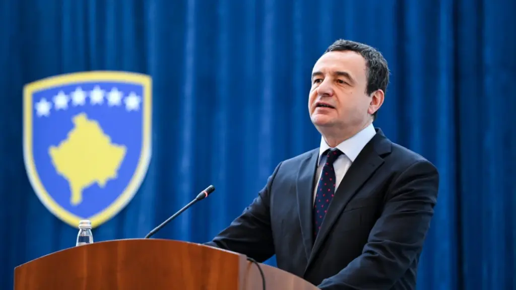 Kryeministri i Kosovës, Albin Kurti.