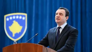 Kryeministri i Kosovës, Albin Kurti.