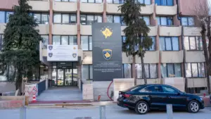 Ndërtesa e Prokurorisë Speciale të Kosovës në Prishtinë.